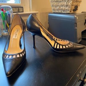 Jimmy Choo Pumps with cutout detail